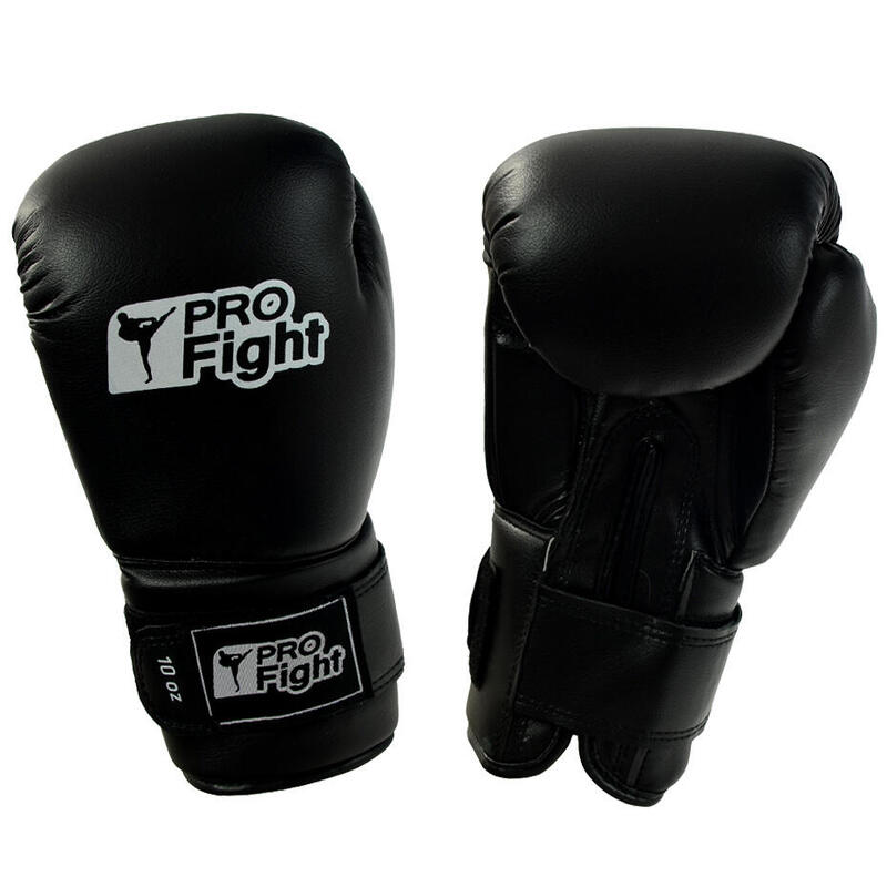Mănuși box PROFIGHT PVC cu velcro, practice pentru antrenament