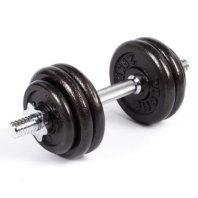 Hantel do ćwiczeń żeliwny Profit 15 kg