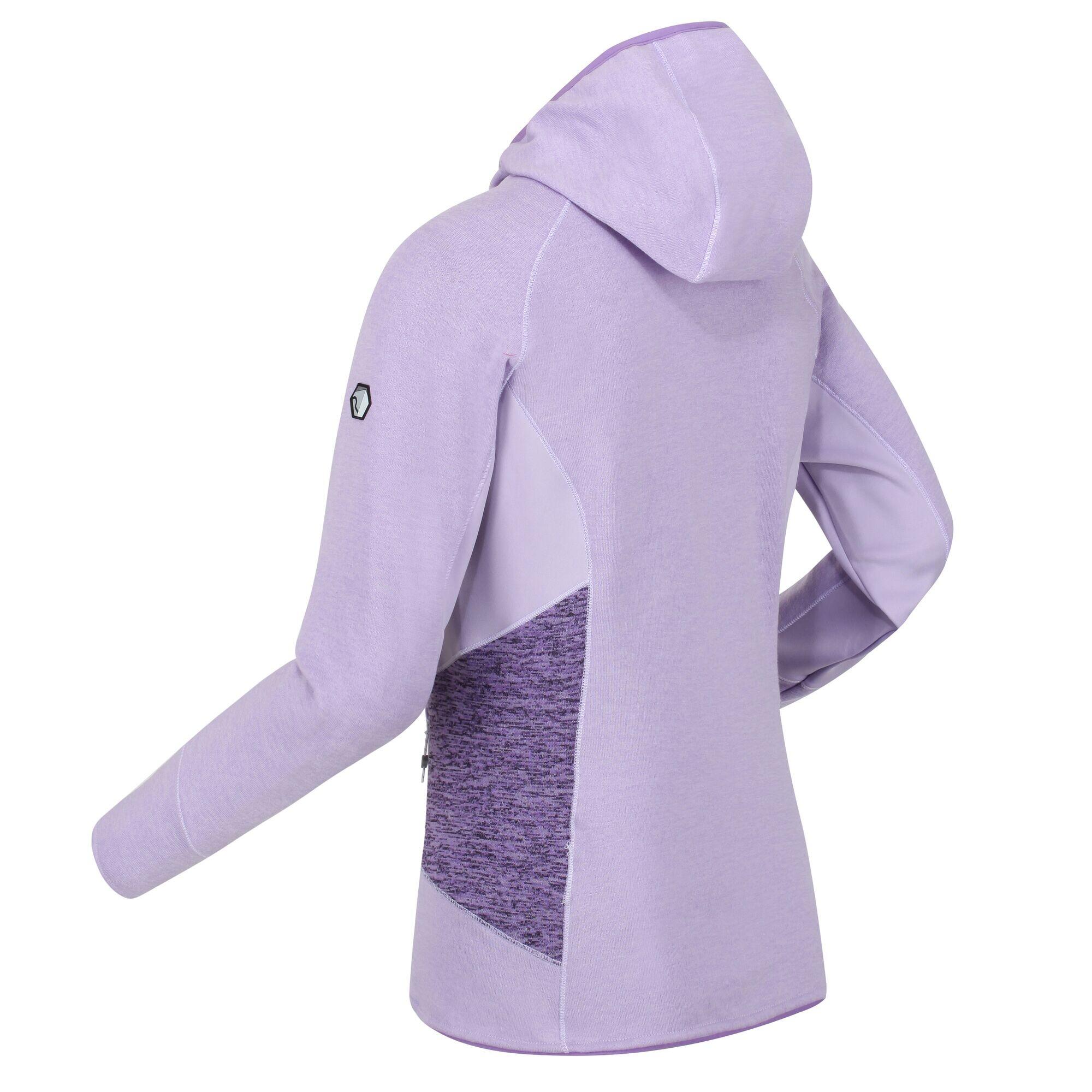 Womens/Ladies Walbury III Full Zip Fleece Jacket (Pastel Lilac/Light Amethyst) 4/5