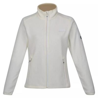 Dames floreo iv full zip fleece jas (poolbeer)