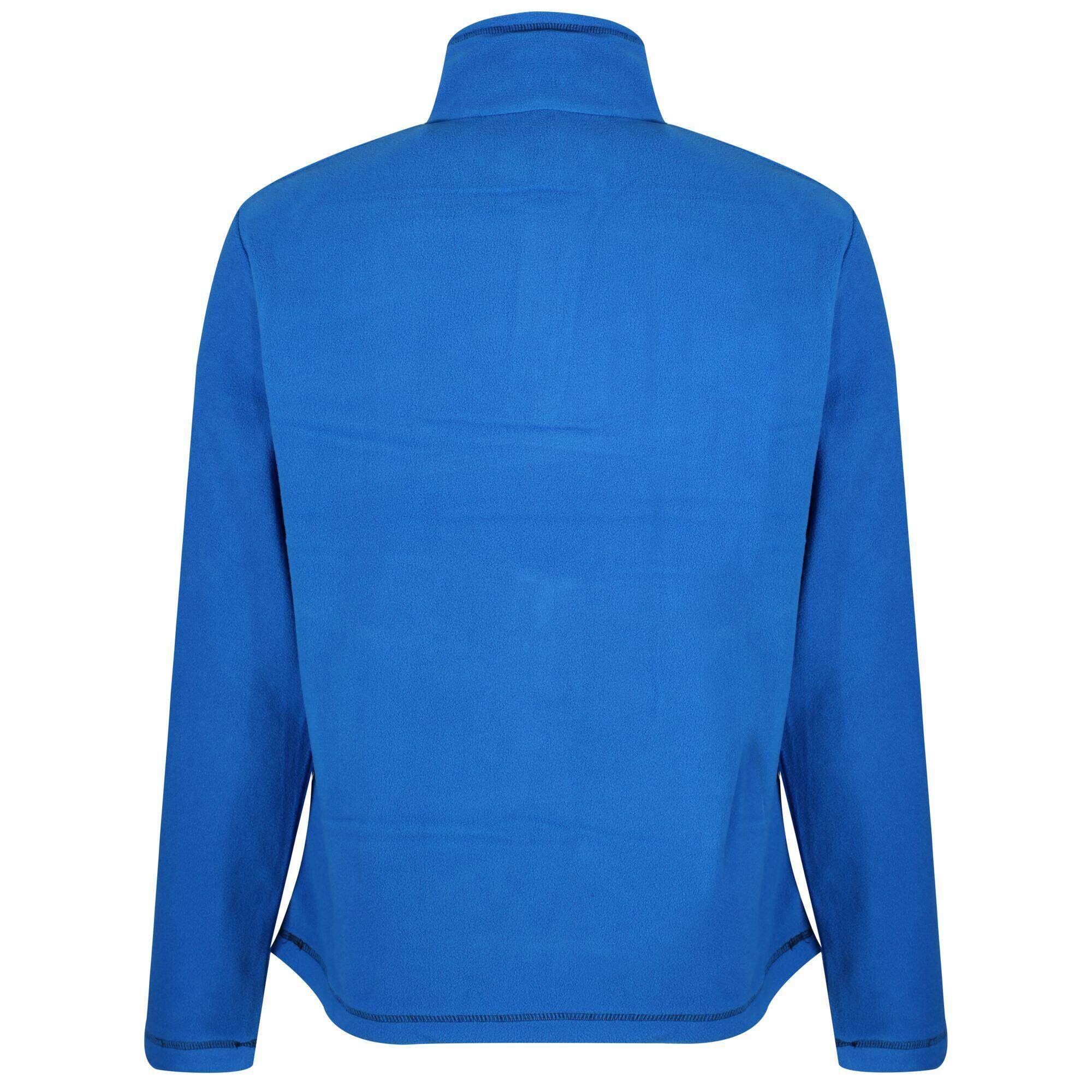 Polaire THOMPSON Homme col zippé 100% polyester bleu regular 2/5