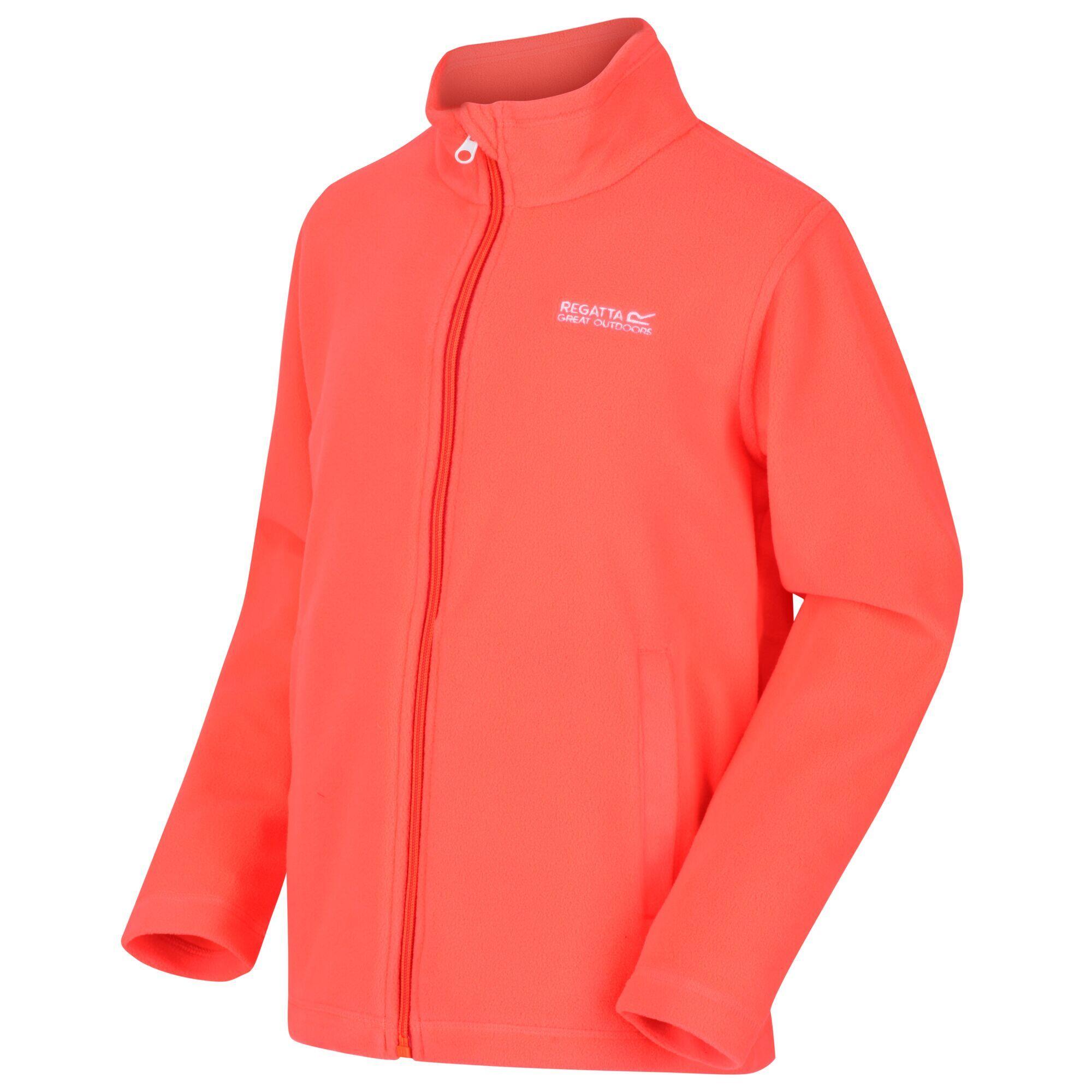 REGATTA Great Outdoors Childrens/Kids King II Lightweight Full Zip Fleece Jacket