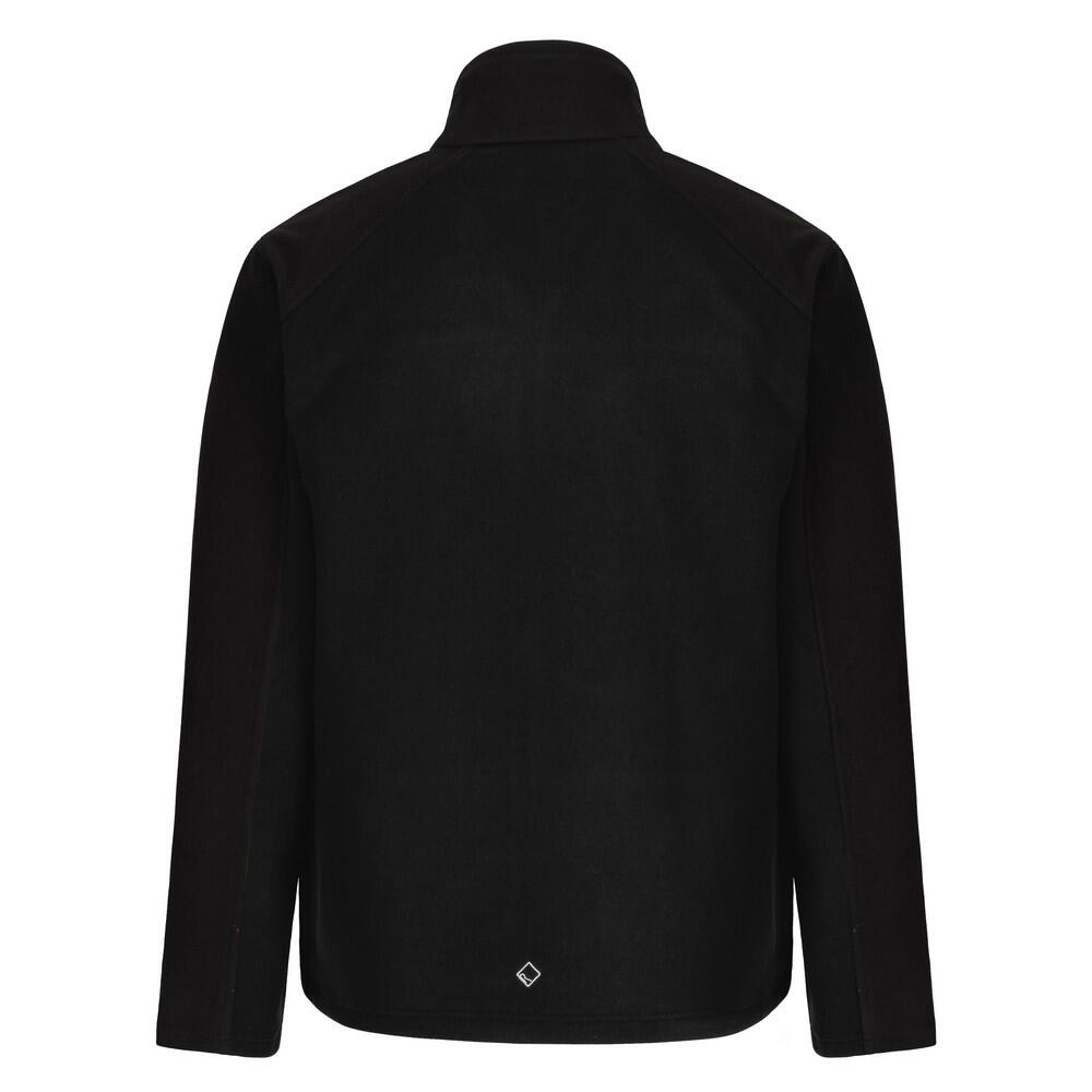 Veste Polaire Motif/style Deux Tons HEDMAN Homme (Noir/noir) 3/5