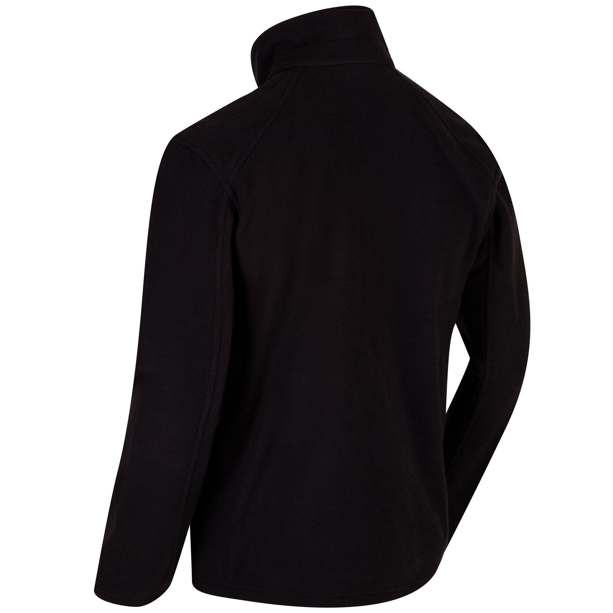 HEDMAN Men's Fleece Jacket (Black/Black)