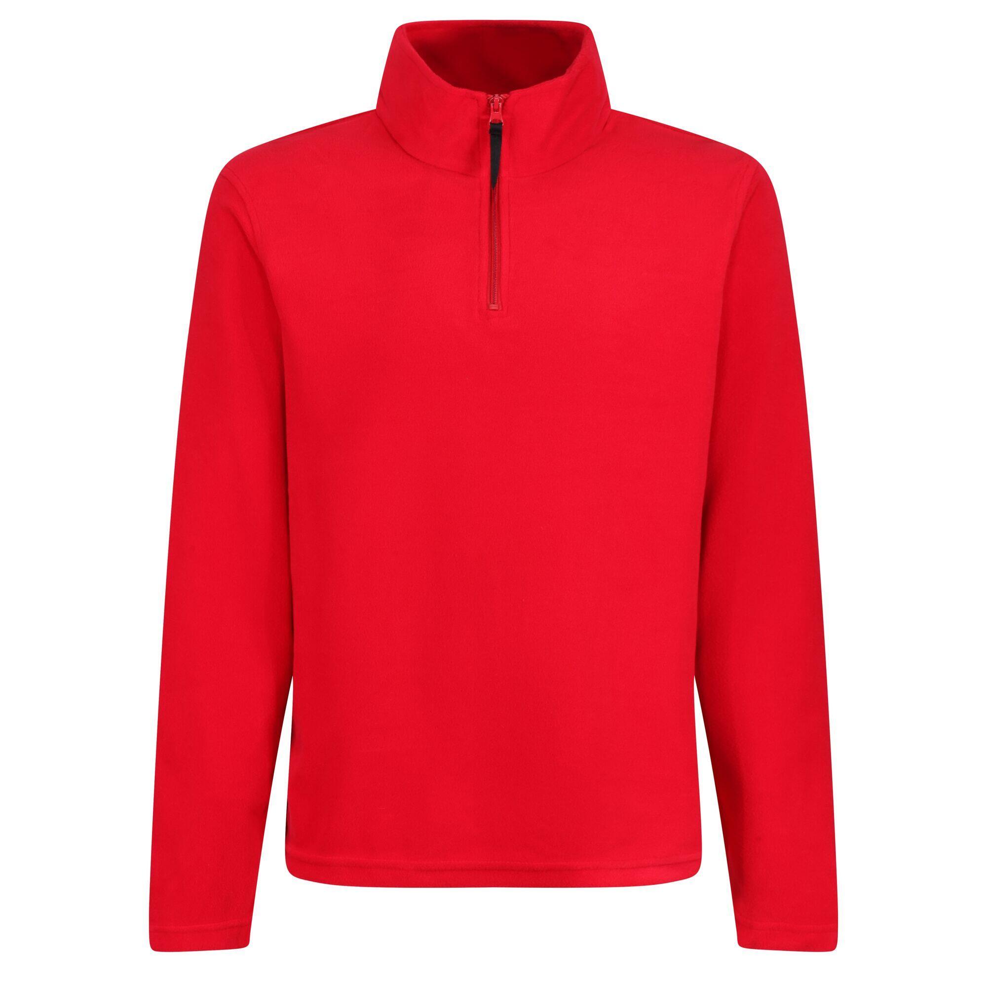 Regatta - Mens Micro Zip Neck Fleece Top (rouge) - Polaire - Rouge - 40 M - Decathlon