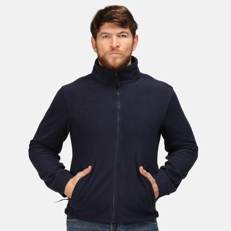 Heren Klassieke Fleece (Navy)