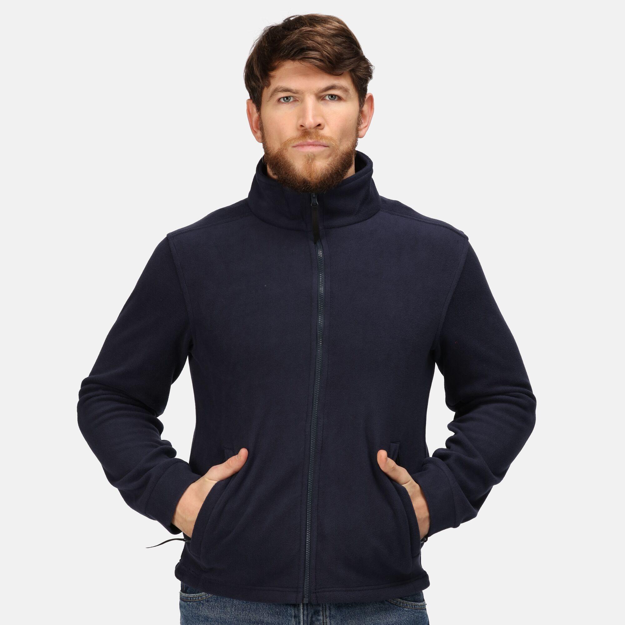 Men's fleece jacket (Navy)