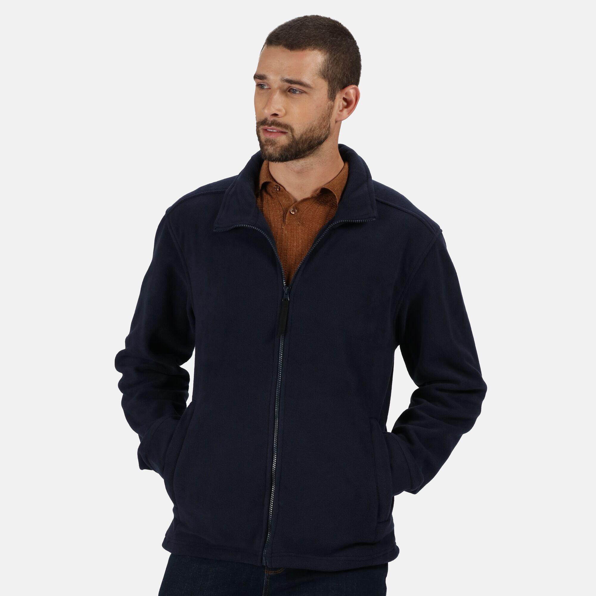 Mens Thor 300 Full Zip Fleece Jacket (Navy) REGATTA | Decathlon