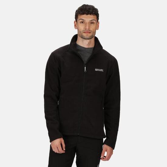 Veste Polaire Motif/style Deux Tons HEDMAN Homme (Noir/noir)
