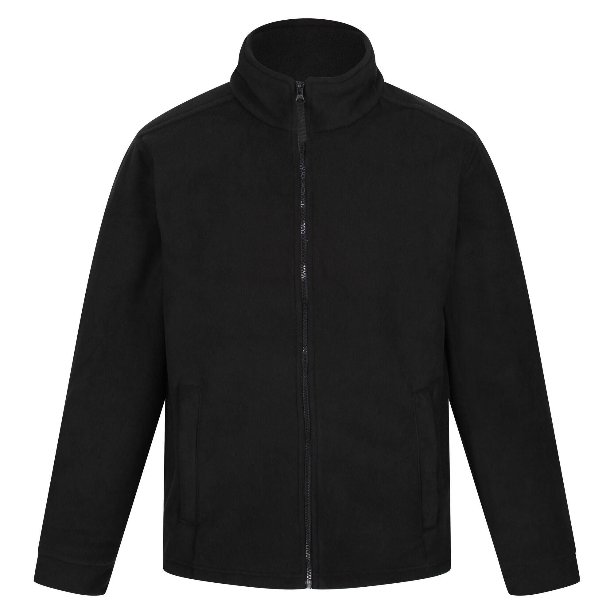 Mens Thor 300 Full Zip Fleece Jacket (Black) REGATTA | Decathlon