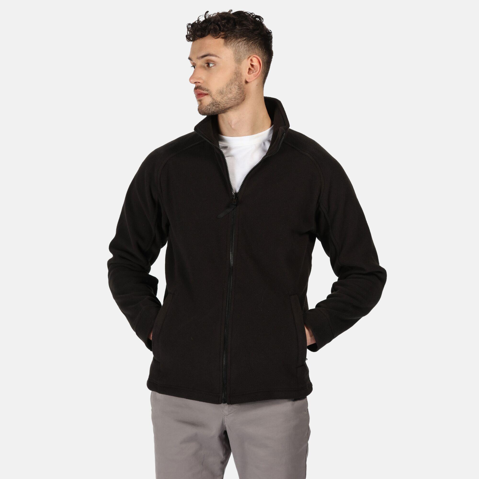 Mens Thor III Fleece Jacket (Black) 2/5