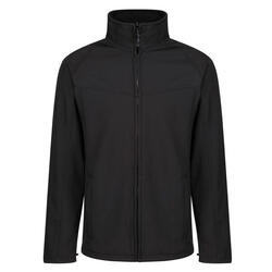 Heren Uproar Softshell Windbestendige Fleece Vest (Zwart)