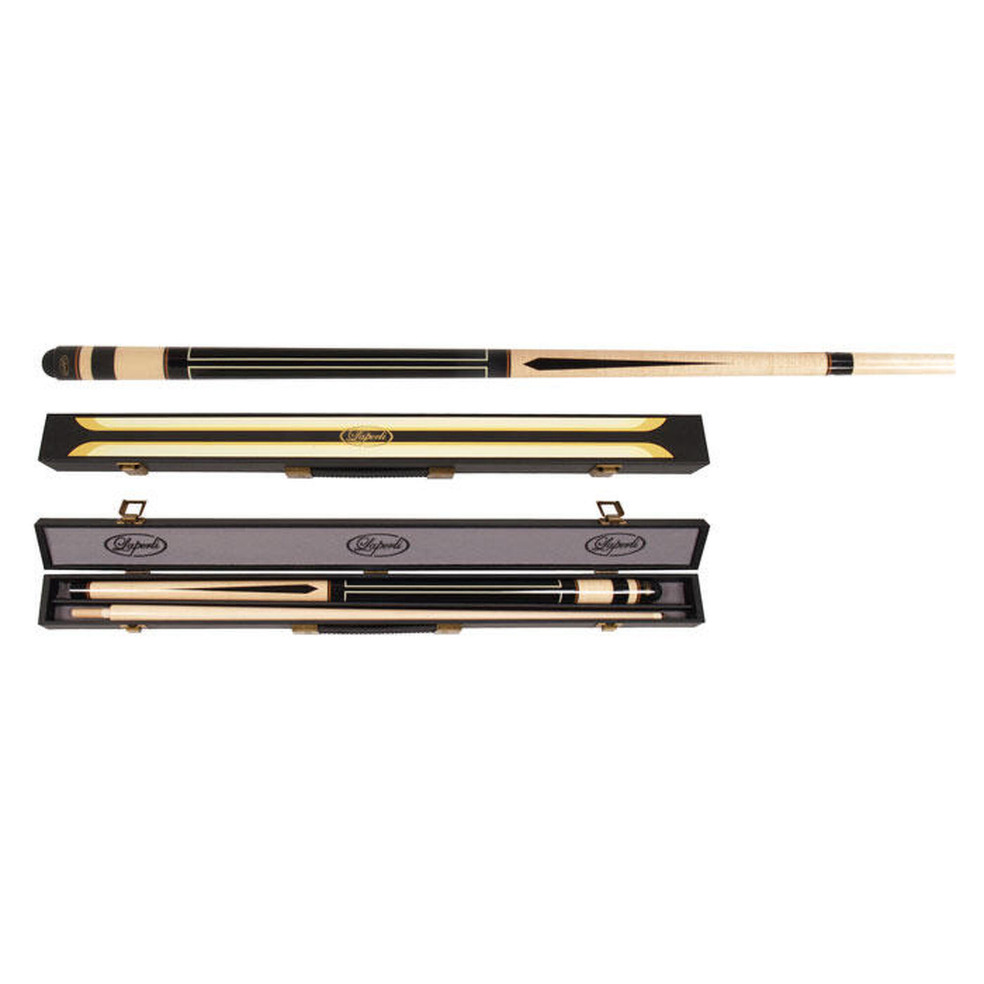 Intrekbare Biljart Brug Met 3 Afneembare Koppen - Verstelbaar 33-150 Cm - Voor Pool & Snooker