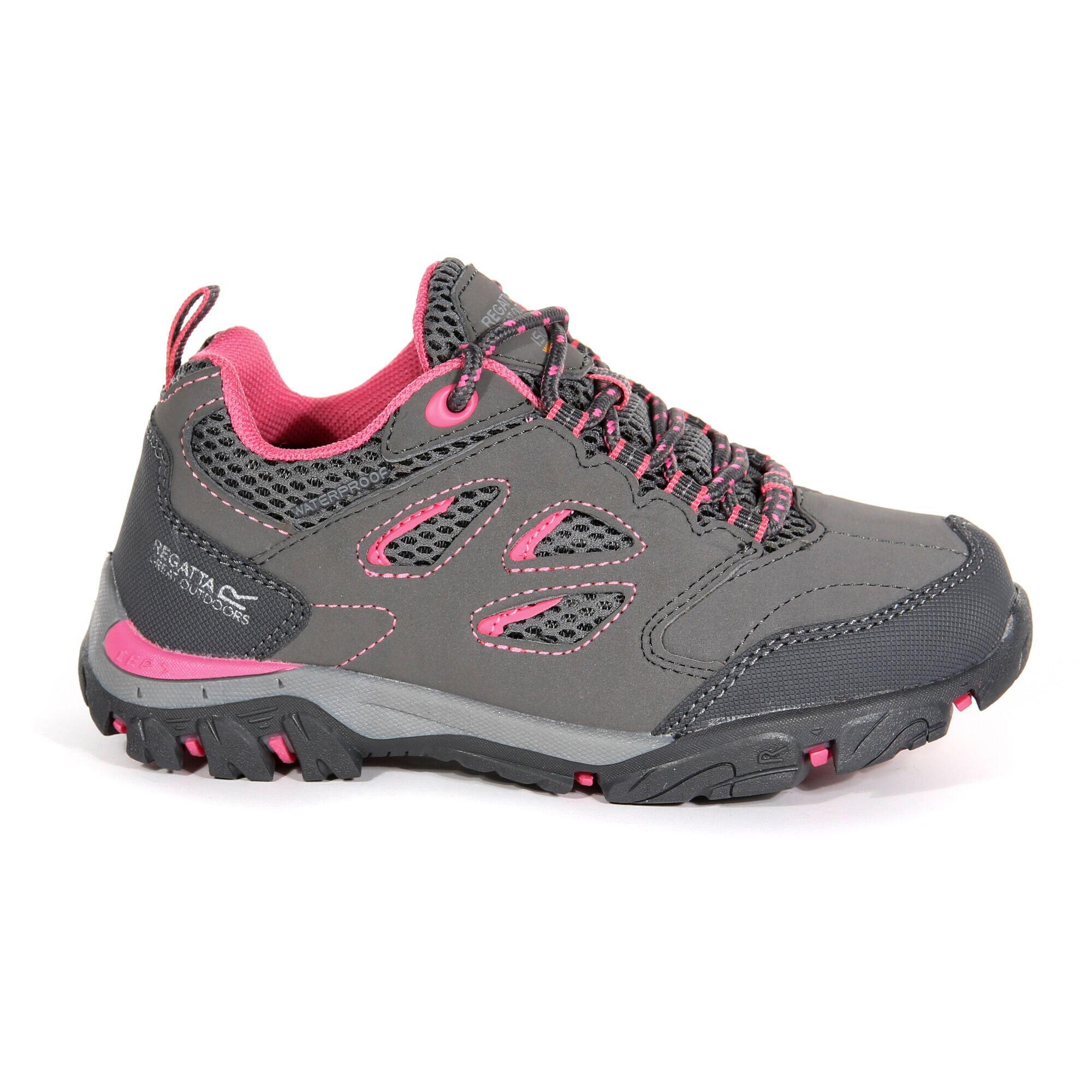 Regatta - Holcombe Enfant Randonnée Chaussures Imperméables - Chaussures De Sport - Gris - 35,5 - Decathlon