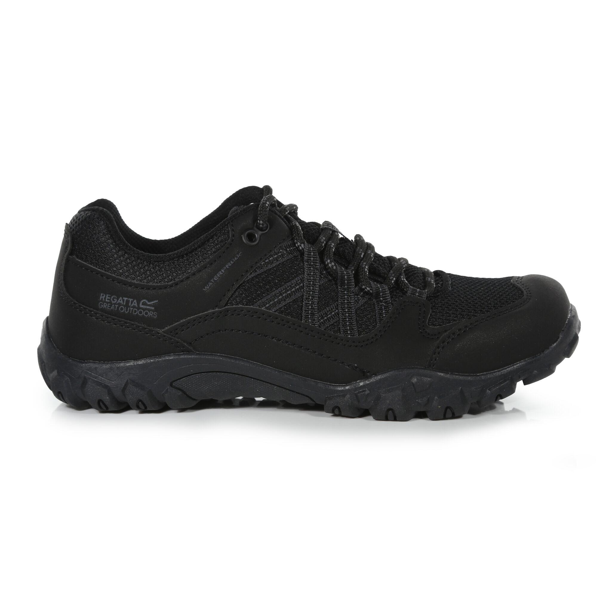 Edgepoint Low Junior Kids Walking Shoes - Black 1/5