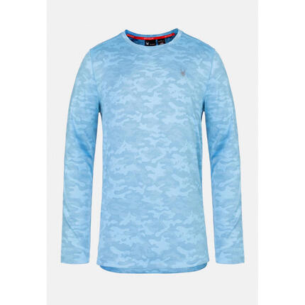 T-shirt avec imprimé "Camouflage" à manches longues pour homme