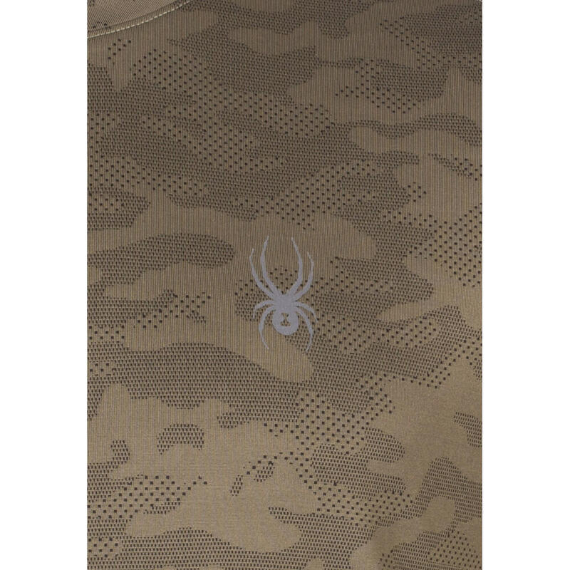 T-shirt avec imprimé "Camouflage" à manches longues pour homme