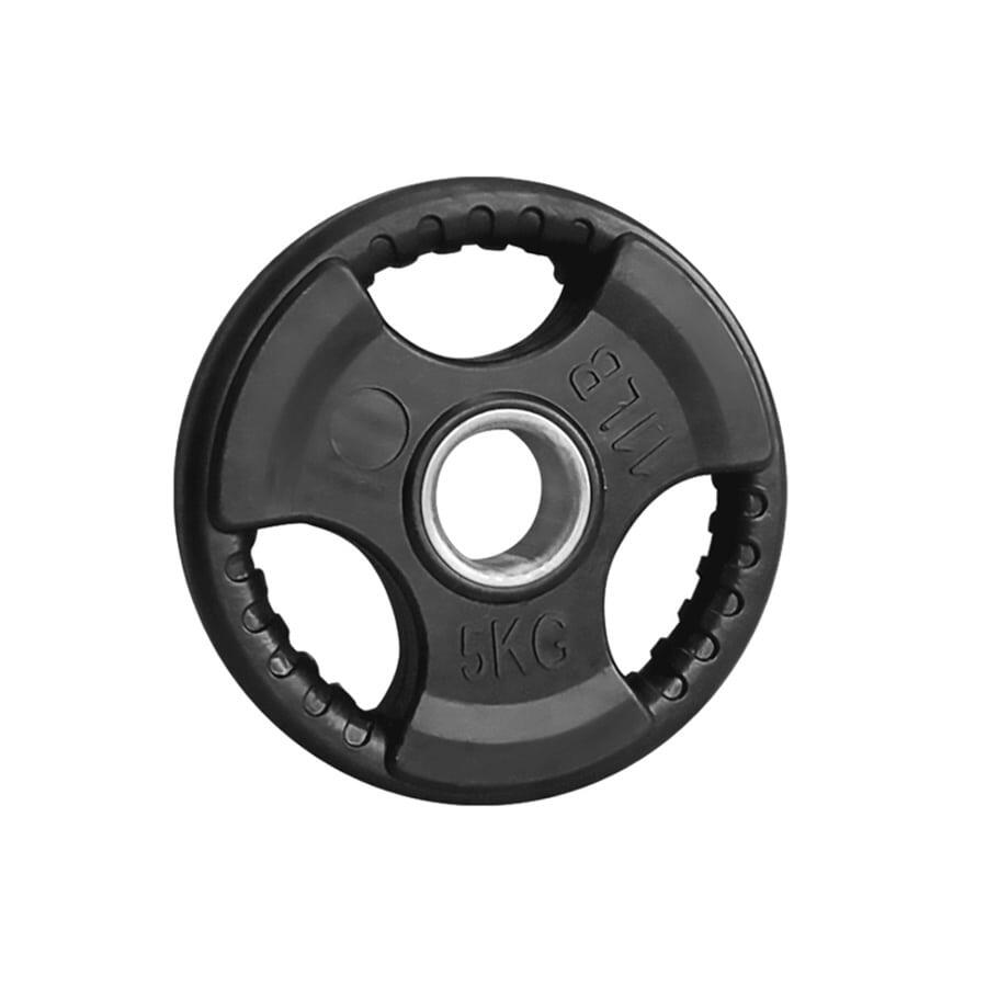 VIOK SPORT Disco Olímpico de Borracha Com Punhos 5kg Viok Sport