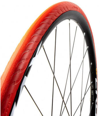 Buitenband new slick airless 28 x 1|00 (25-622) rood