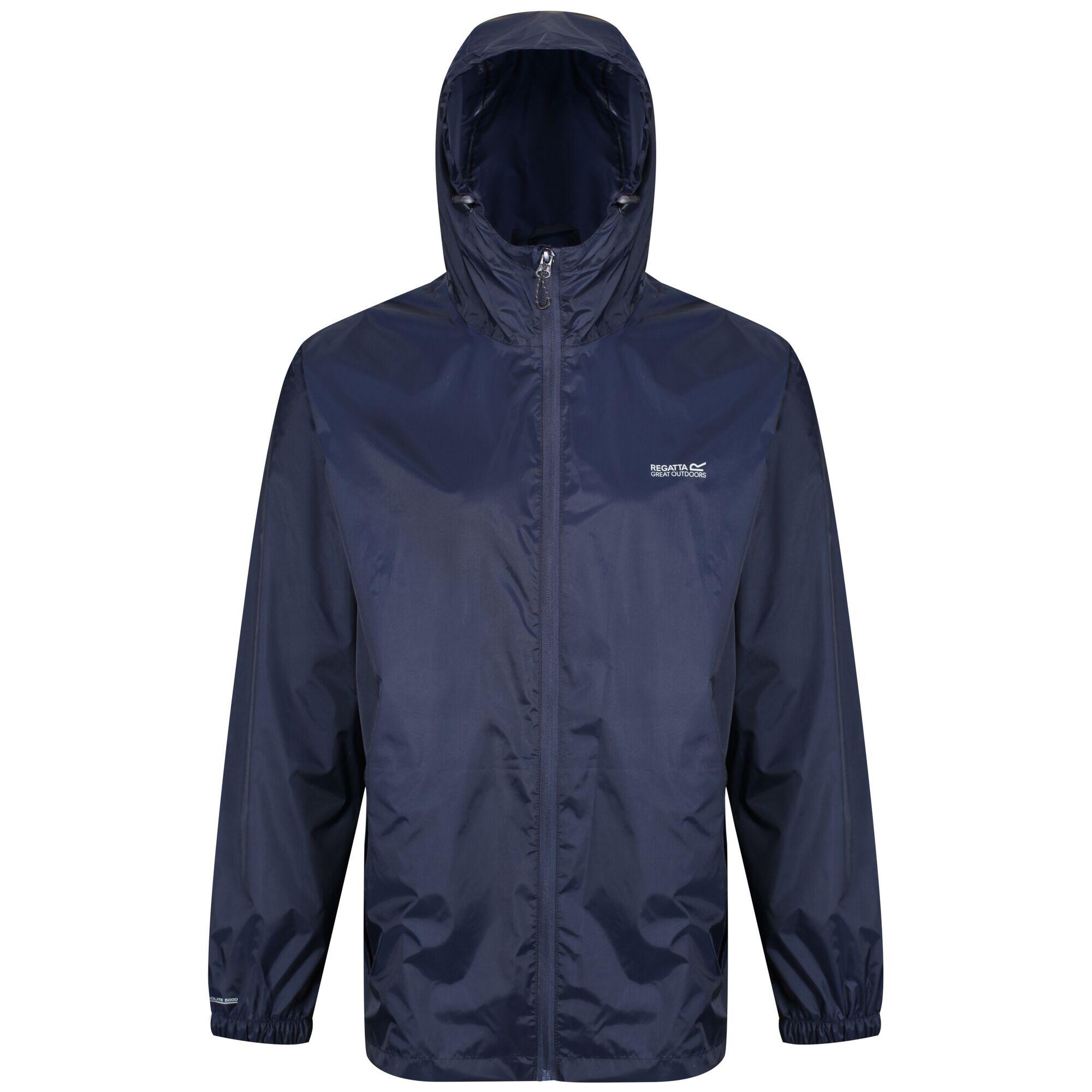 Mens Pack It III Waterproof Jacket (Navy) 1/5