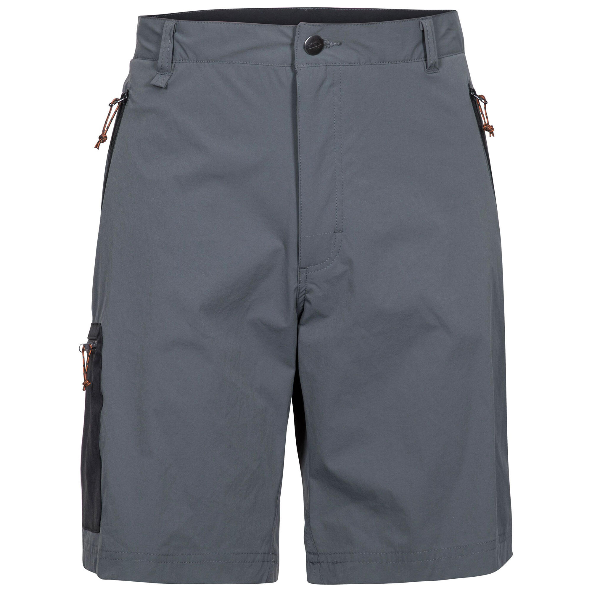 TRESPASS Mens Runnel Hiking Shorts (Carbon)