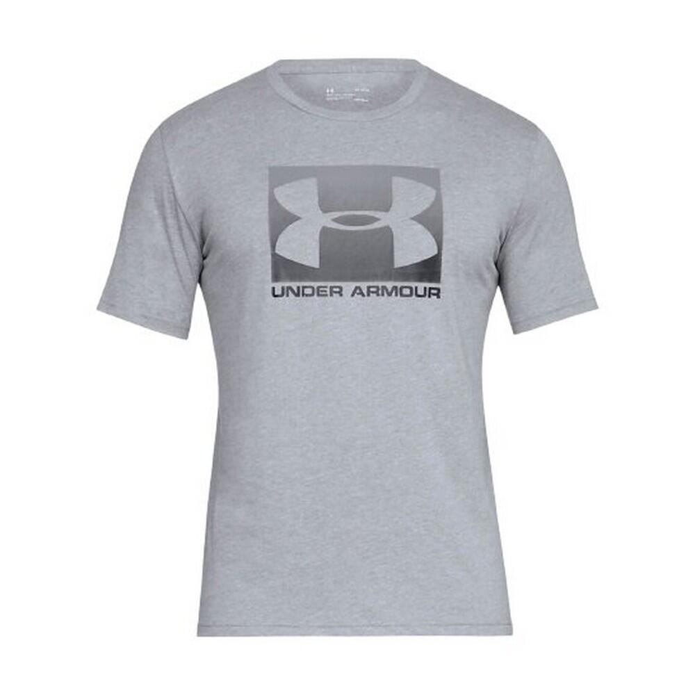 UNDER ARMOUR Mens Sport TShirt (Light Steel Heather/Graphite/Black)