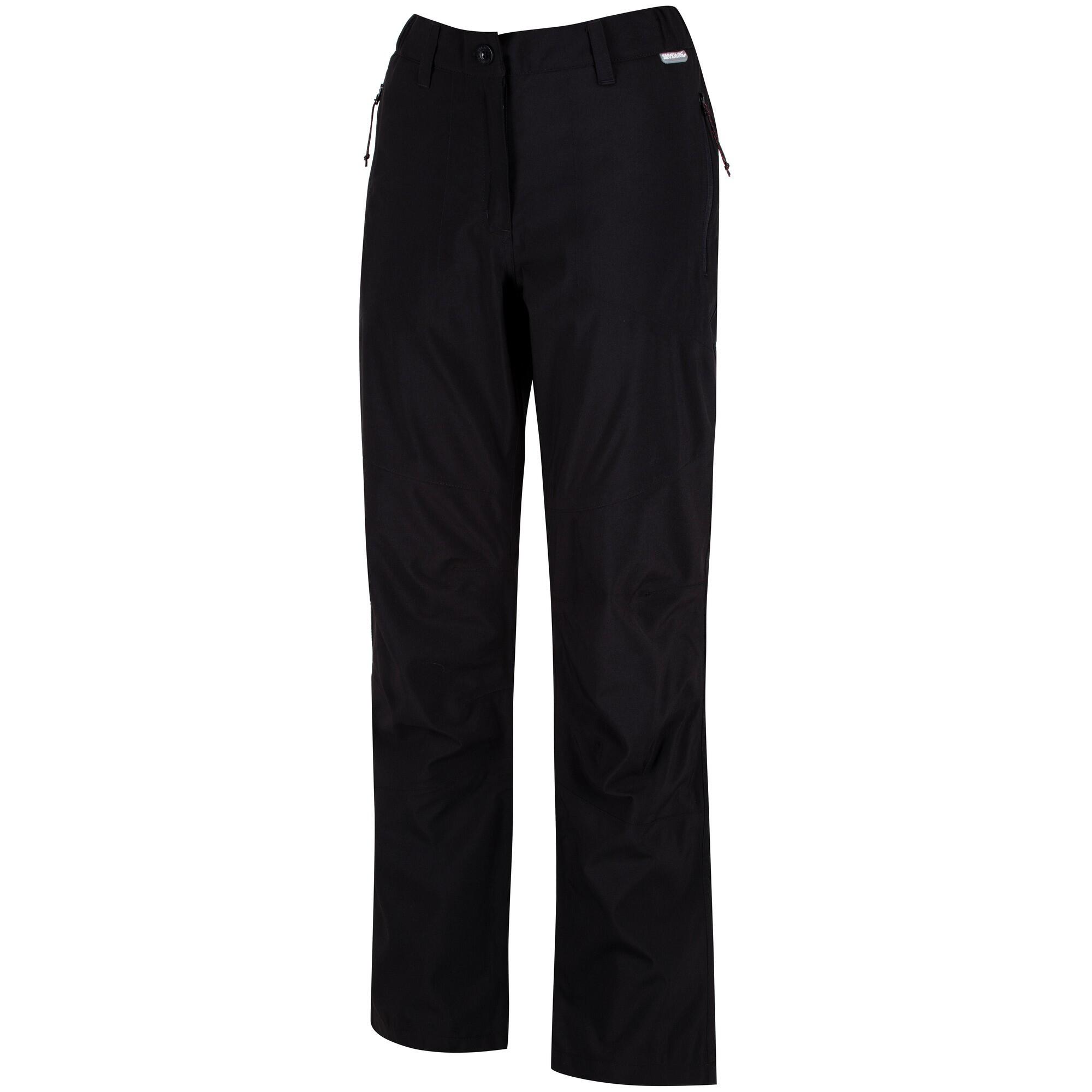 Great Outdoors Womens/Ladies Dayhike III Water Repellent Trousers (Black) 3/5