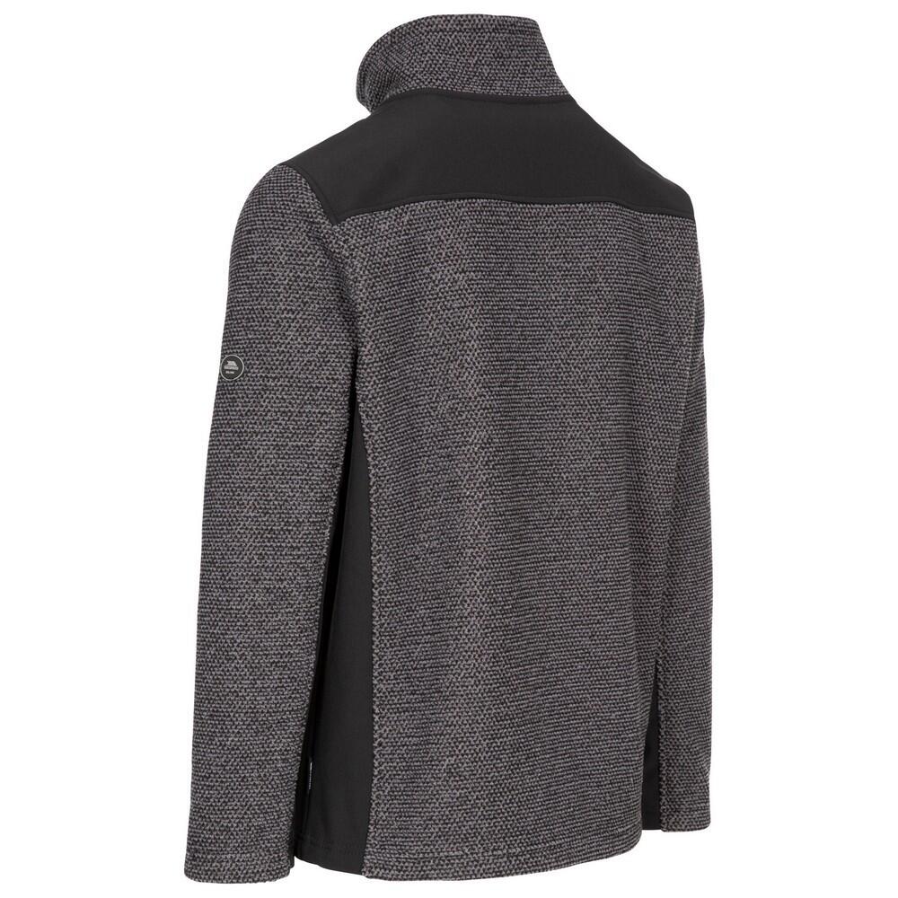 "Farantino" Fleecejacke für Herren Dunkelgrau gestreift 2/5