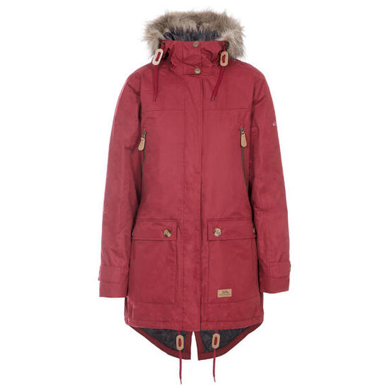 Parka Impermeabile Donna Trespass Clea Bordeaux