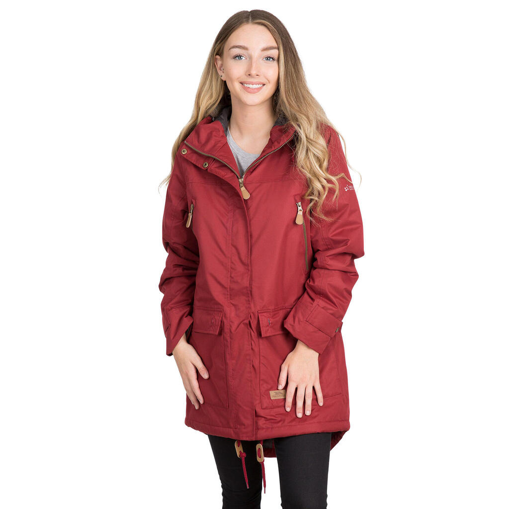 Womens/Ladies Clea Waterproof Parka (Merlot)