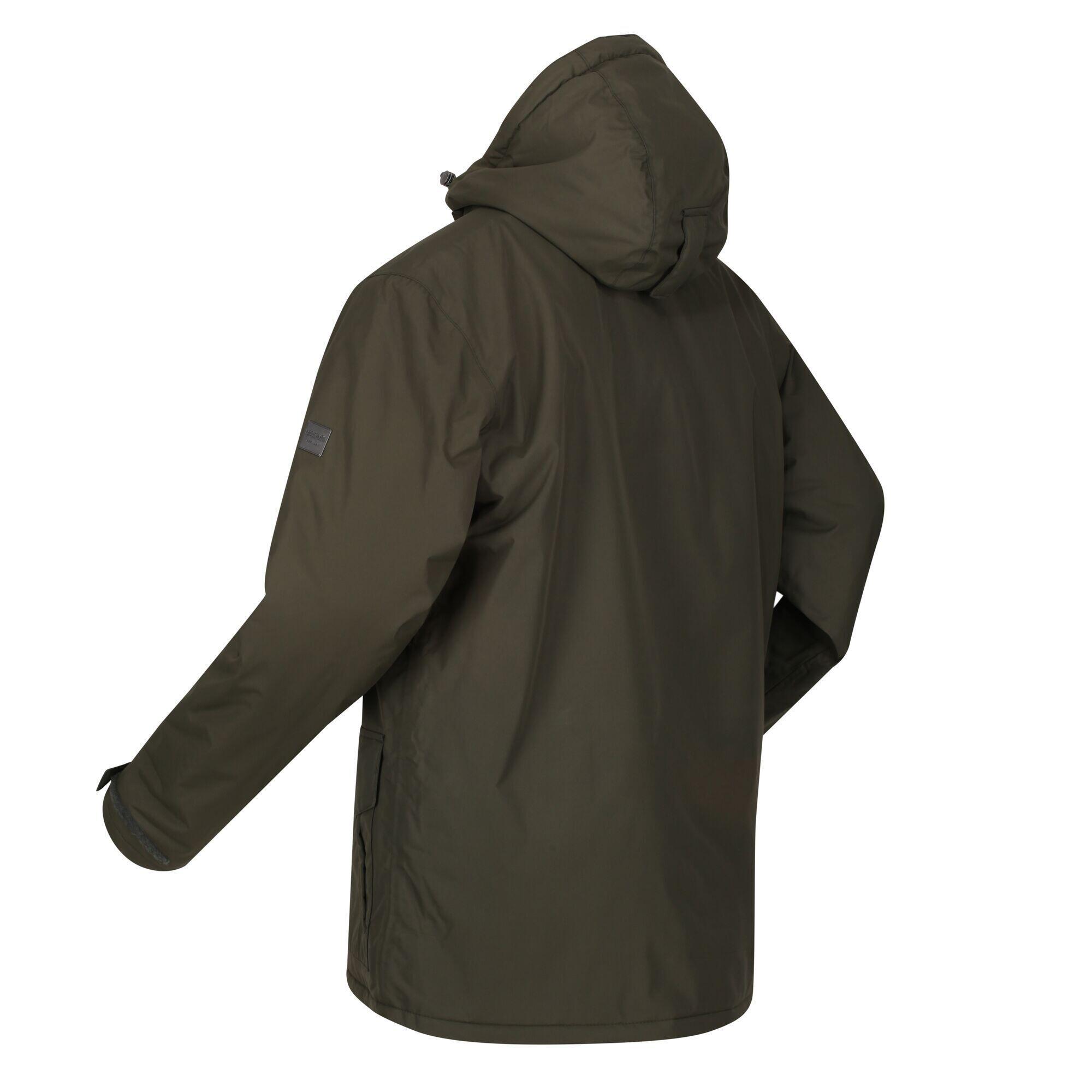 Heren Sterlings III Geïsoleerde Waterdichte Jas (Donkere Denim) 4/5