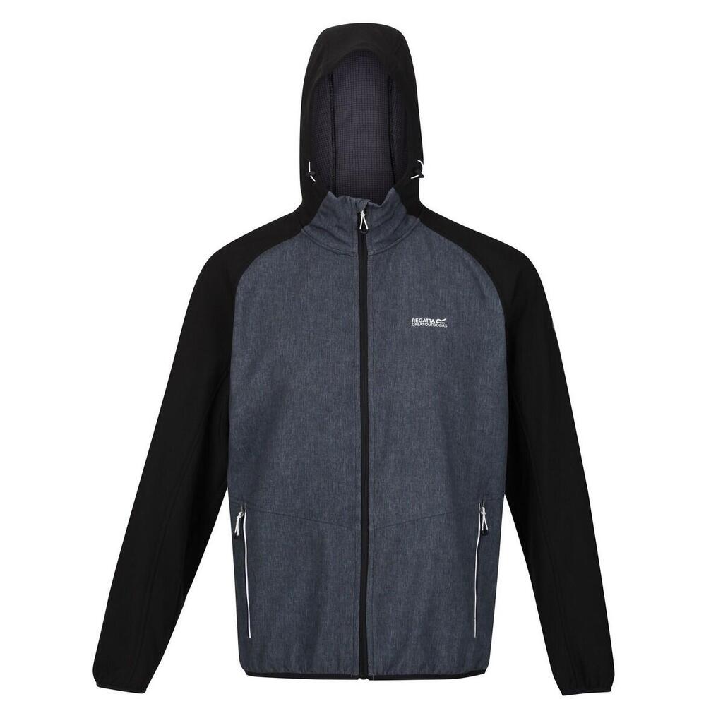 Mens Arec III Jacket (Ash Grey Marl/Black)