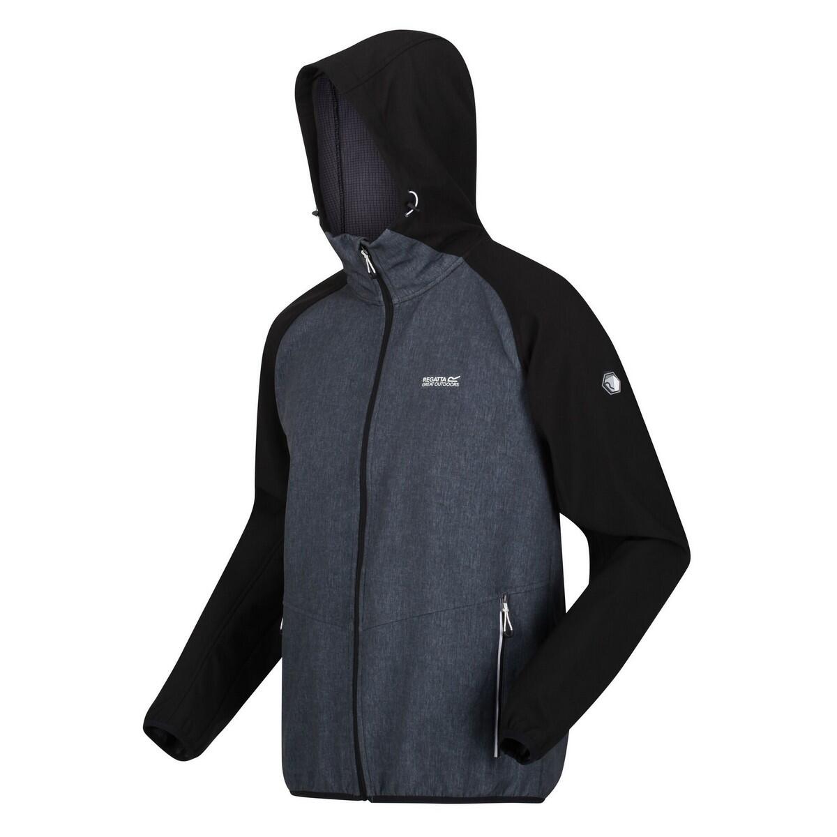 Men's AREC jacket (Heather grey / Black)