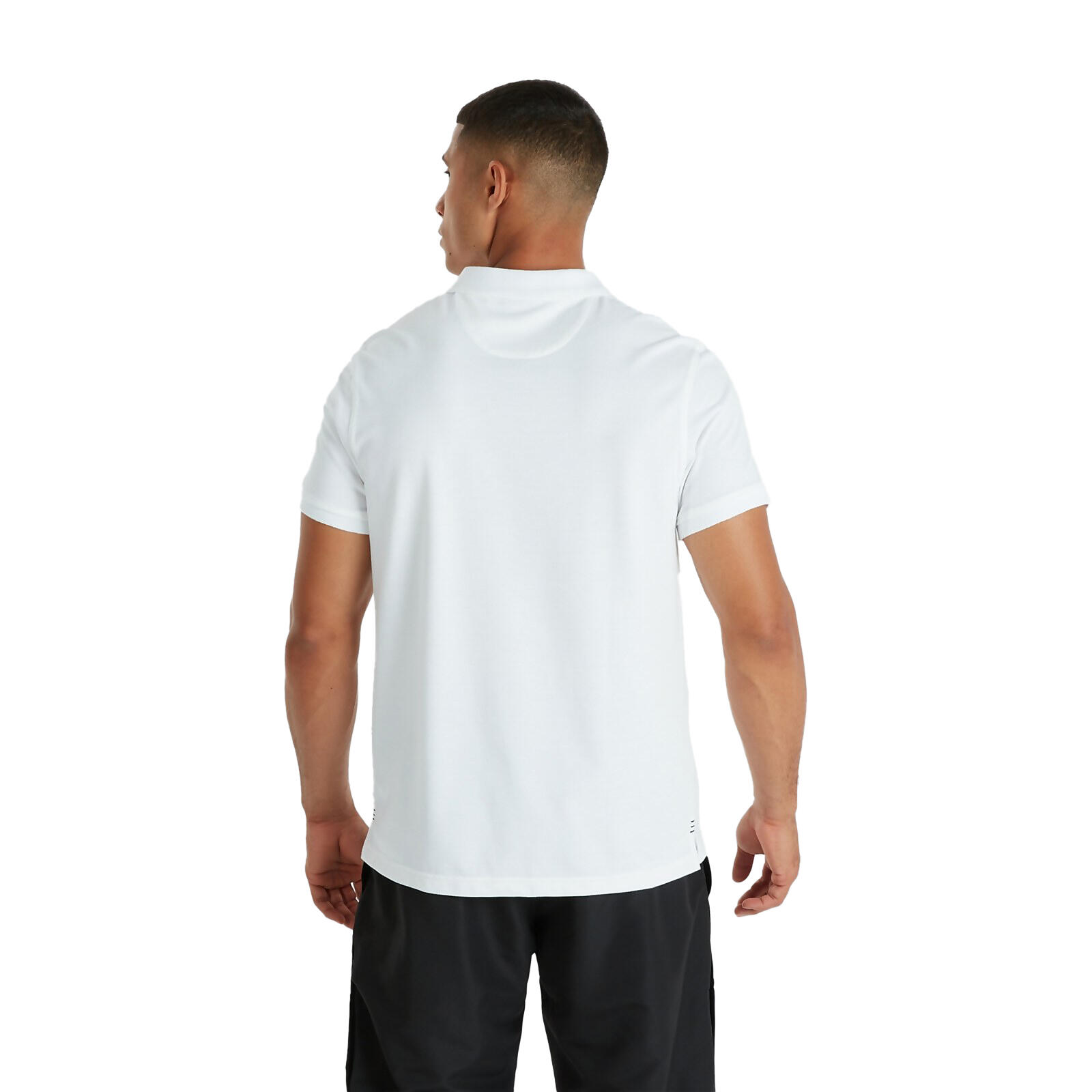 Mens Waimak Polo Shirt (White) 3/4