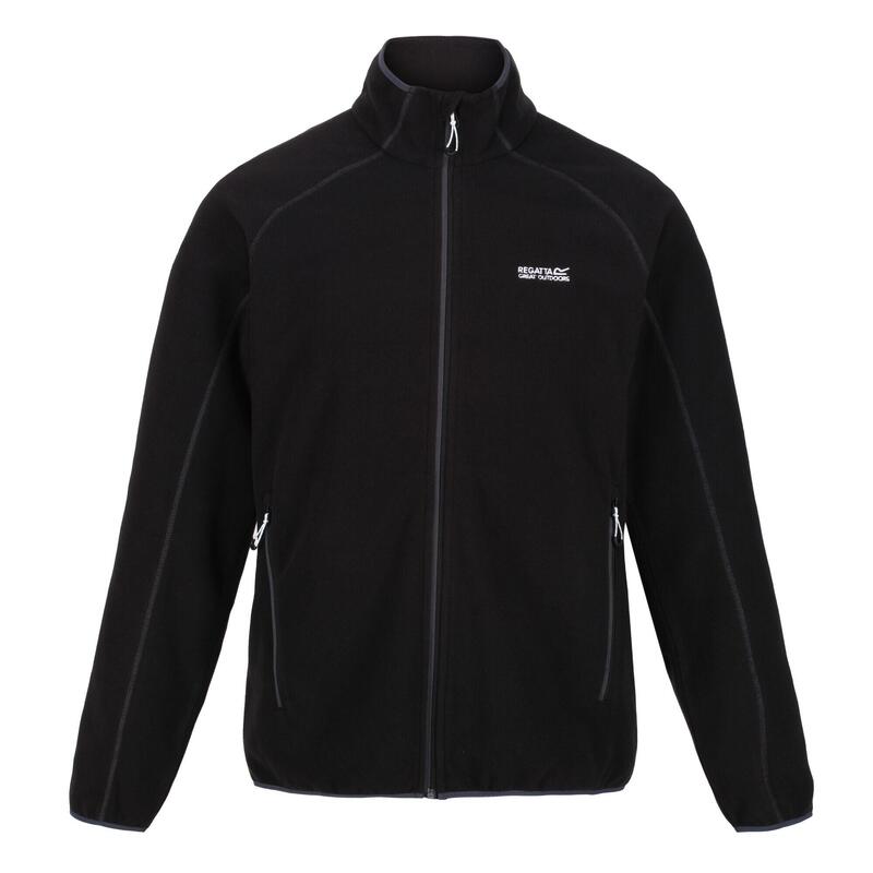 Midlayer Hadfield Wandern/Outdoor/Trekking Herren Black Atmungsaktiv REGATTA