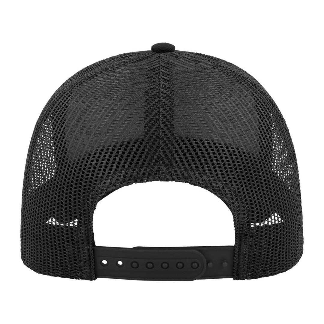 Set of 2 Adult RAPPER caps (Black / black)