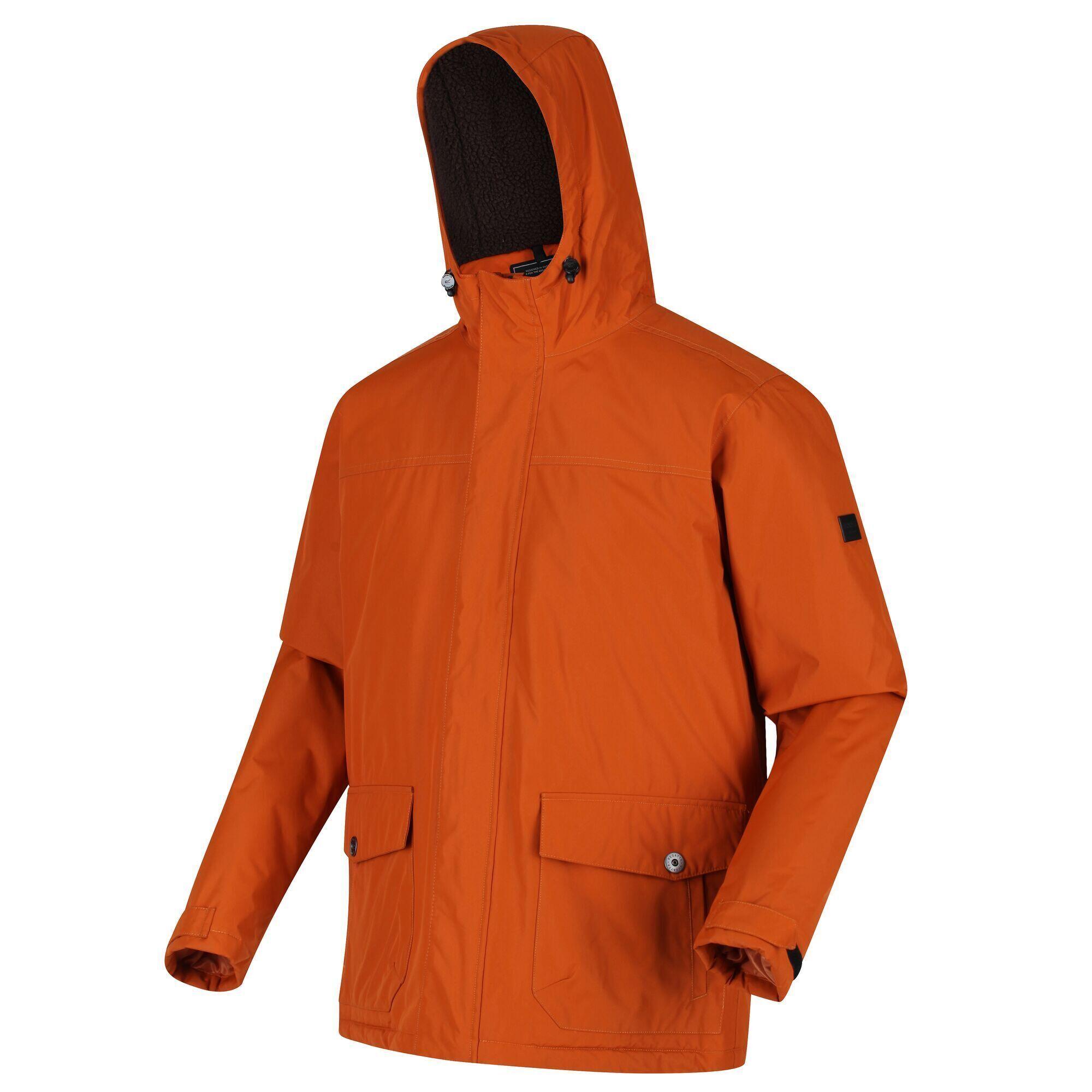 Mens Sterlings III Insulated Waterproof Jacket (Burnt Umber) 3/5