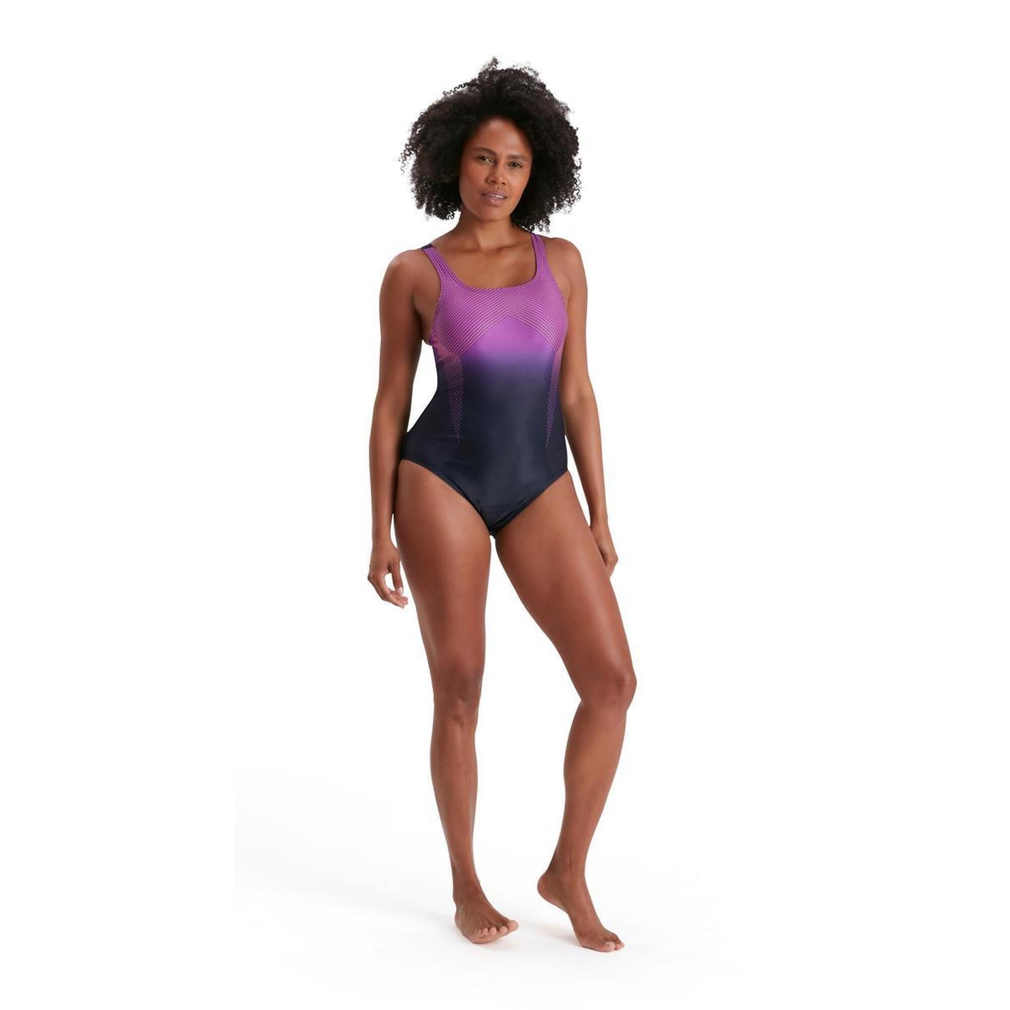 Speedo - Combinaison De Plongée Huub Alta Thermal 2:4 Pour Femme - Taille Wxs - Maillot De Bain 1 Pièce - Noir|violet - Decathlon