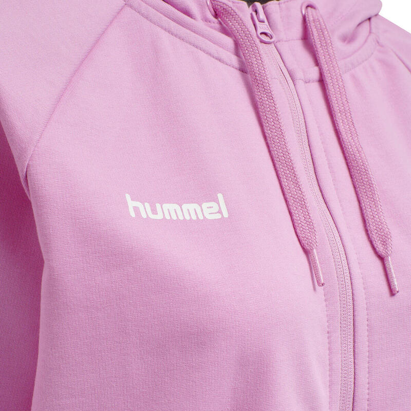 Bluza do piłki ręcznej damska Hummel hmlGO Zip z kapturem