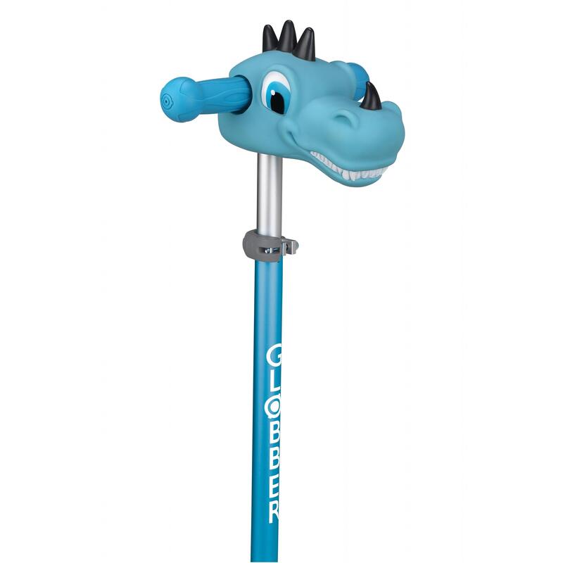 滑板車T-bar 動物造型裝飾 - 藍色恐龍
