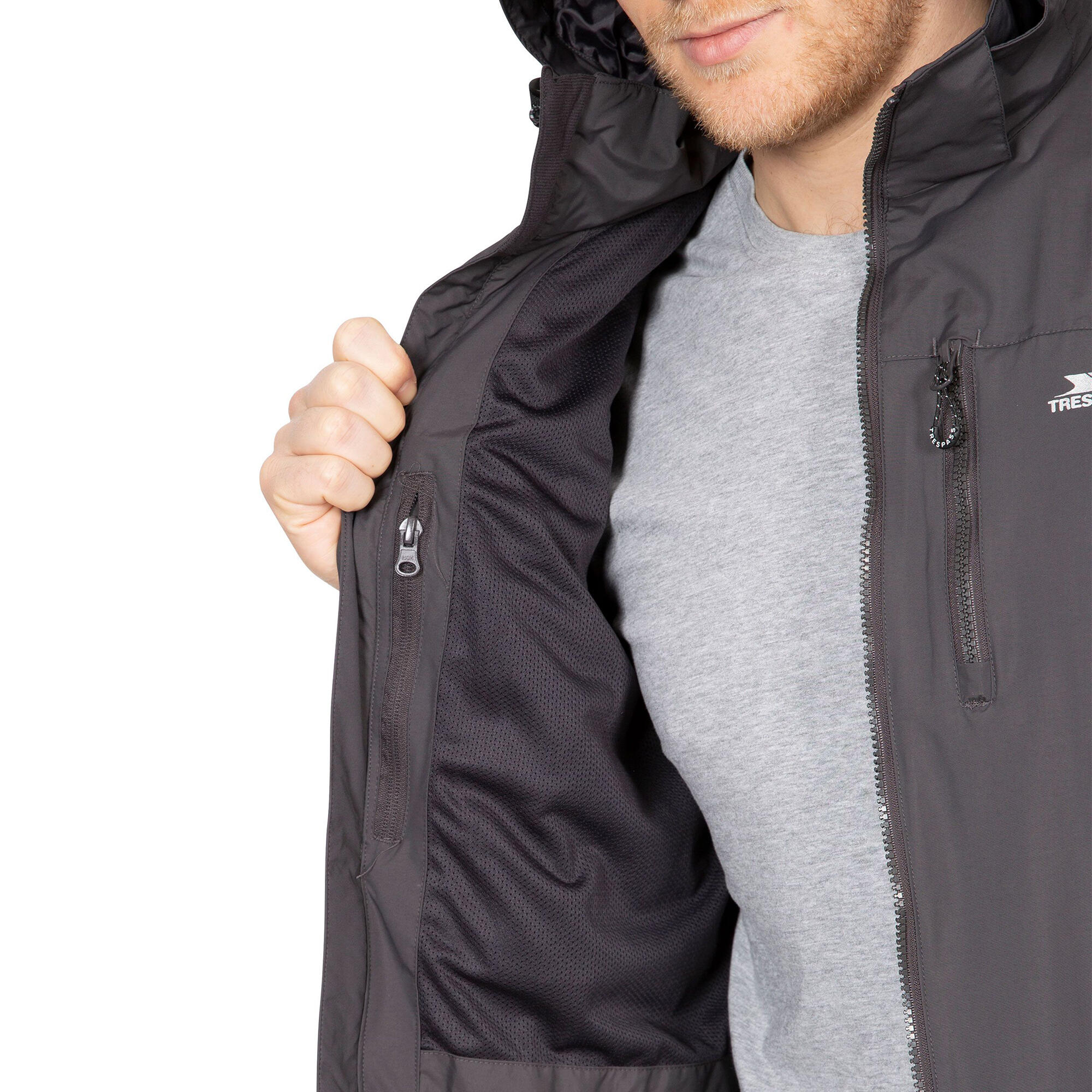 Men's HAMRAND waterproof jacket (Dark grey)