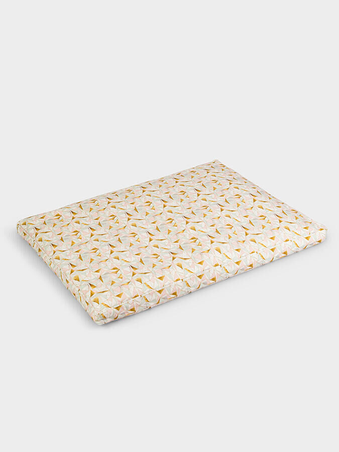 YOGA STUDIO Yoga Studio EU Zabuton Abstract Meditation Cushion - Origami Golden Blush