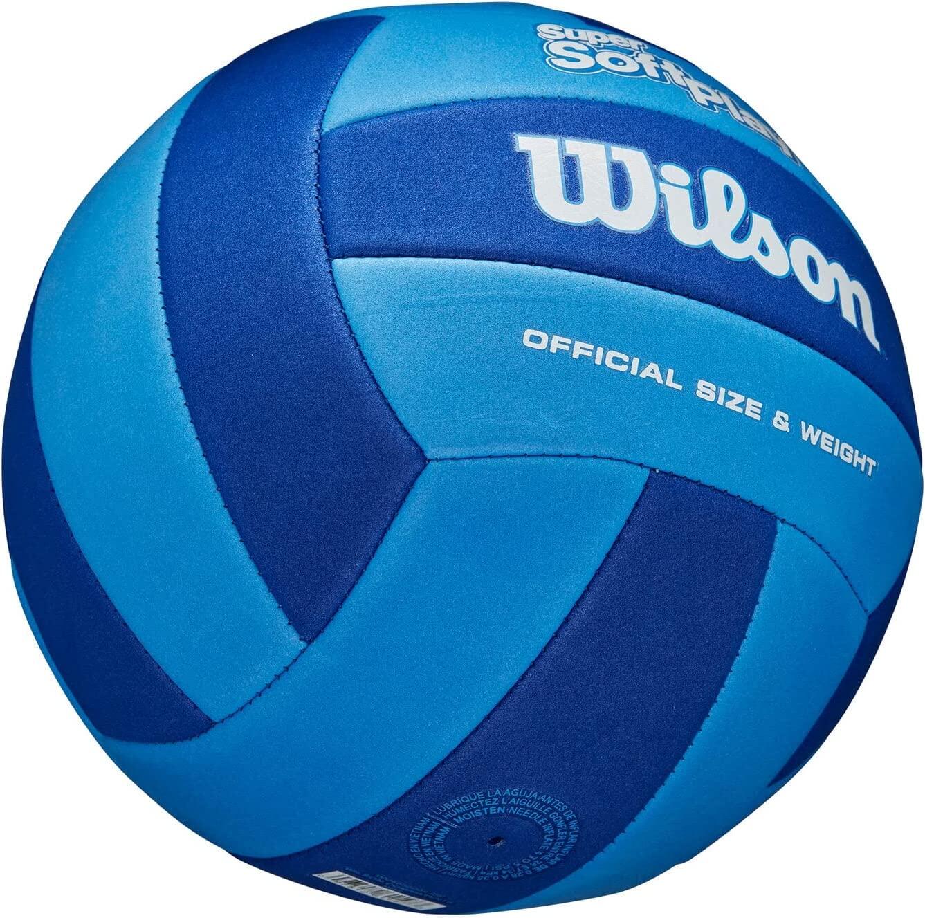WILSON SUPER SOFT PLAY VOLLEYBALL - OFFICIAL SIZE 5/6