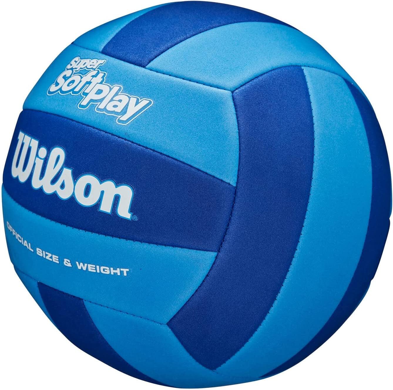 WILSON SUPER SOFT PLAY VOLLEYBALL - OFFICIAL SIZE 3/6