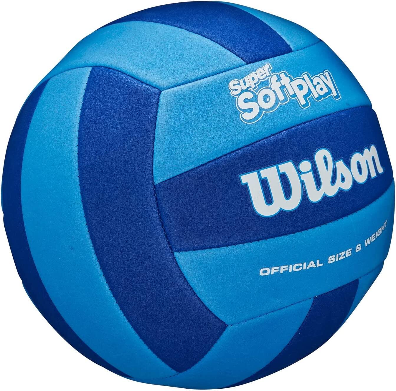 WILSON SUPER SOFT PLAY VOLLEYBALL - OFFICIAL SIZE 2/6