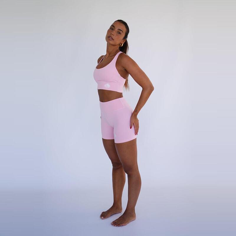 Leggings mallas fitness cortos Sostenible poliéster Mujer Fitplanet Posidonia