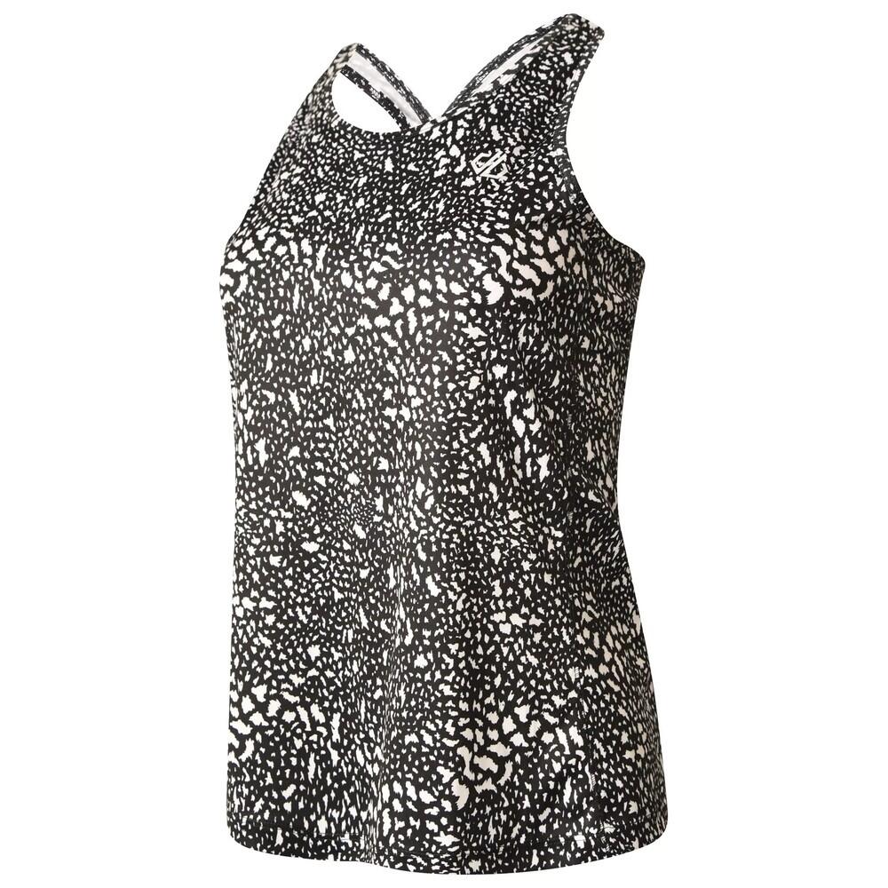 Womens/Ladies Laura Whitmore Ardency II Dotted Recycled Vest (Black/White) 3/5