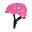 Helmet Elite Lights Kid's Adjustable Scooter Helmet - Deep Pink Flowers