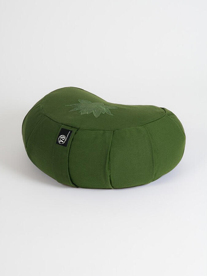 YOGA STUDIO Yoga Studio Crescent Lotus OrganicZafu Buckwheat Cushion - Green