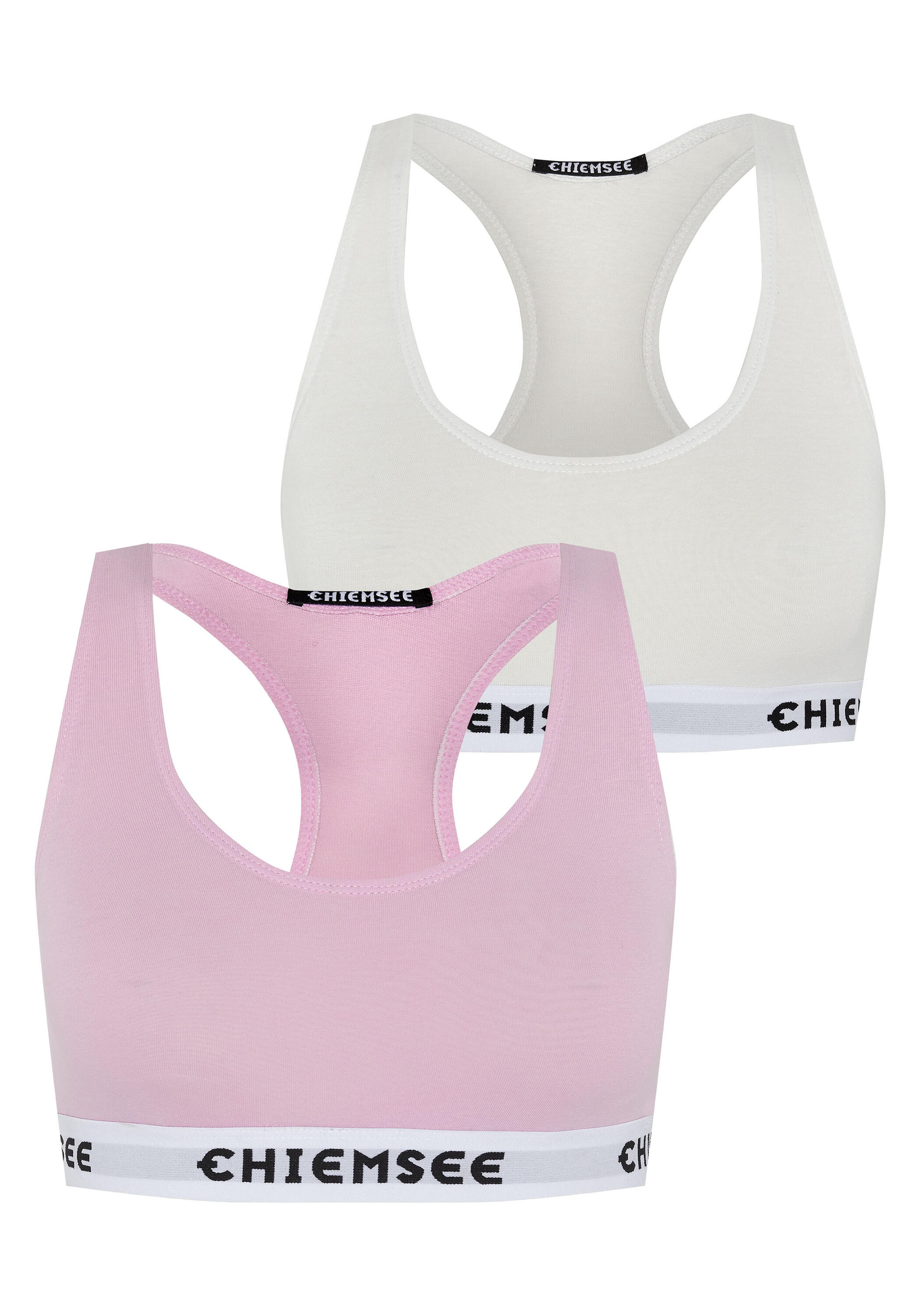 CHIEMSEE Bustier im Zweierpack mit Logos